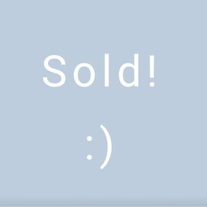 Items sold beyond this point 🌸